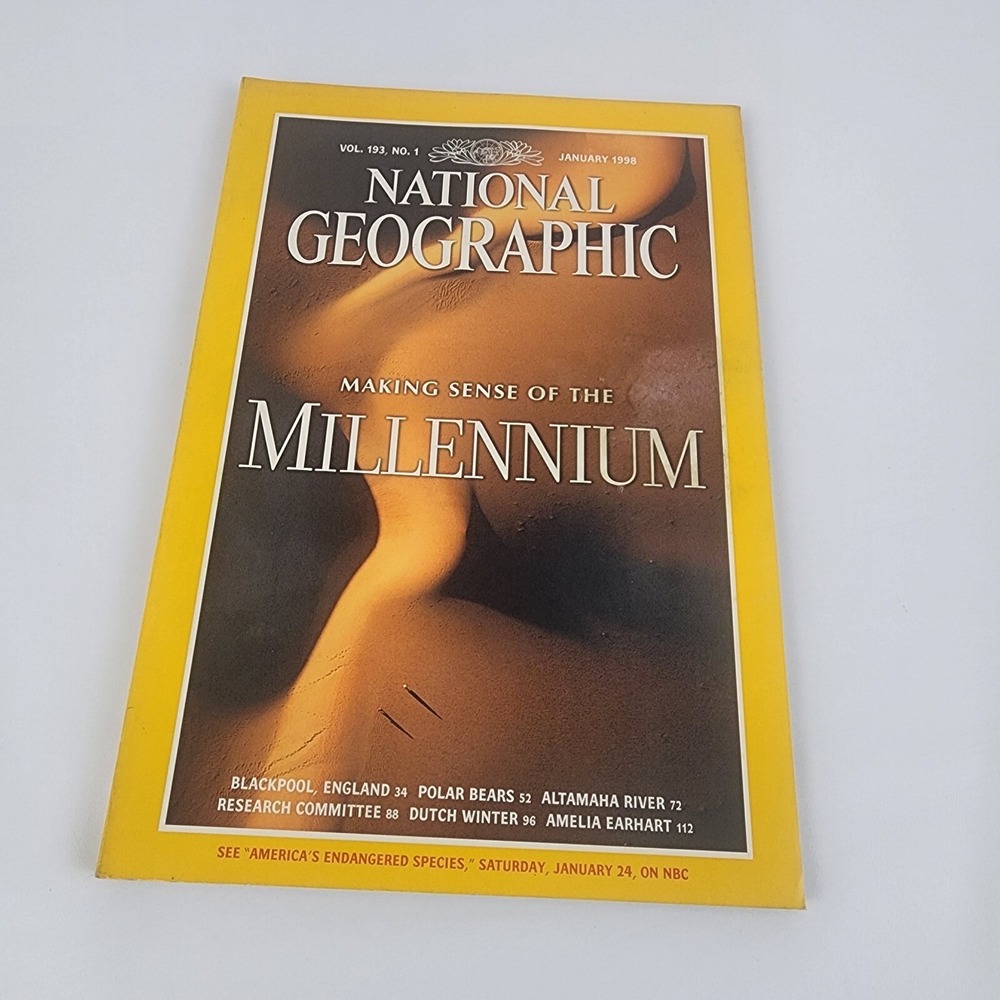 National‎ Geographic Magazine January 1998 No Insert